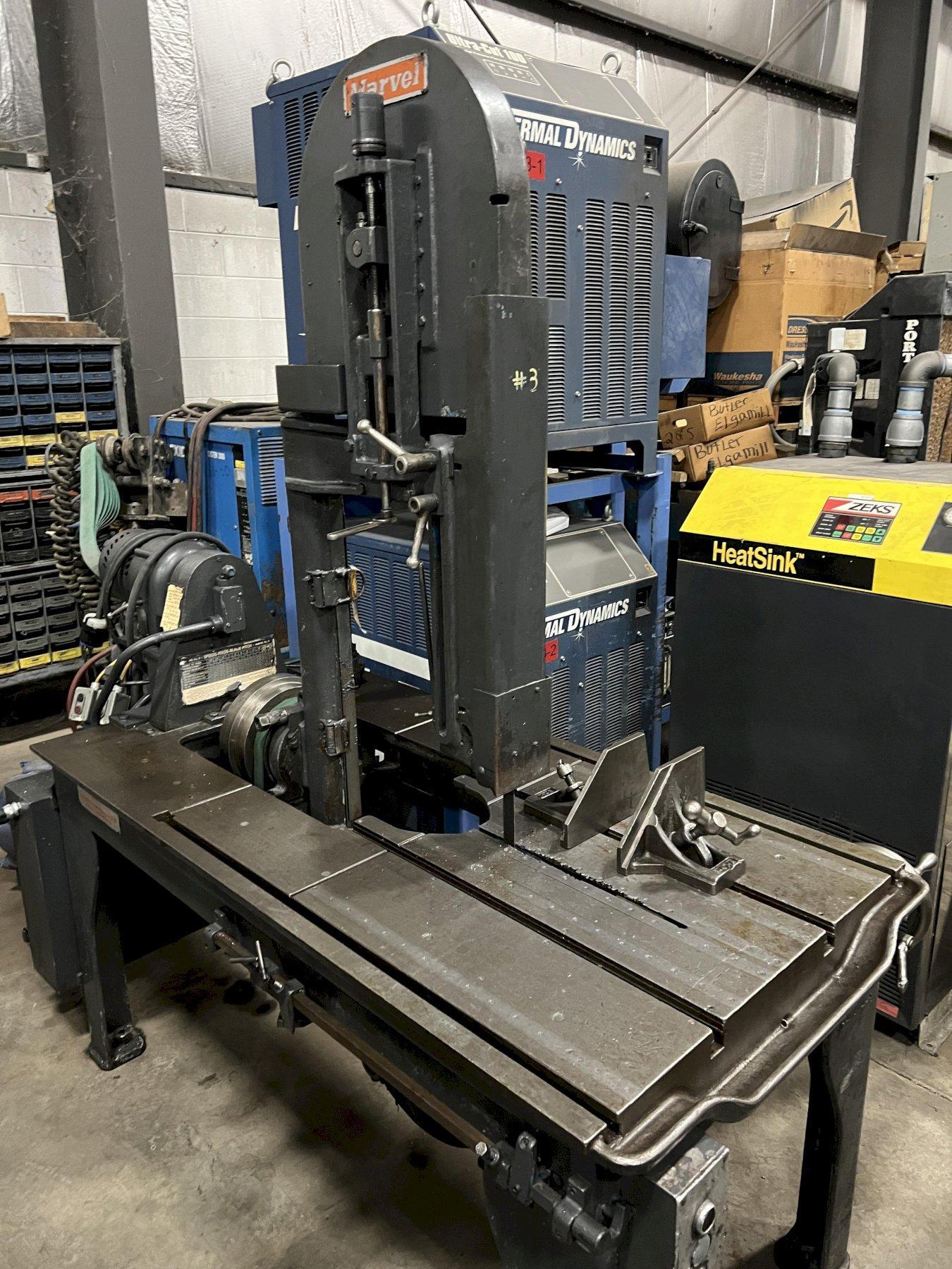 18" x 20" ARMSTRONG BLUM MARVEL VERTICAL BANDSAW, MODEL 8/M8/M3, 1970