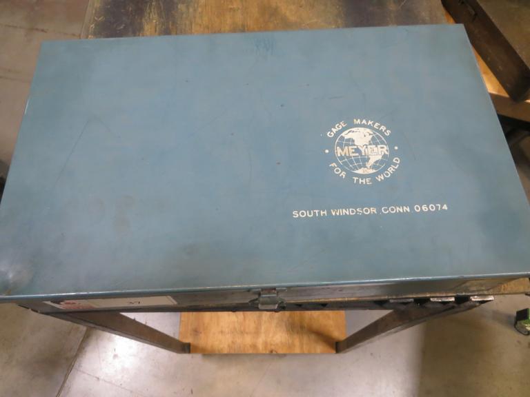Meyer M-1 Minus Pin Gauge Set 0.61-.25- Auction Item