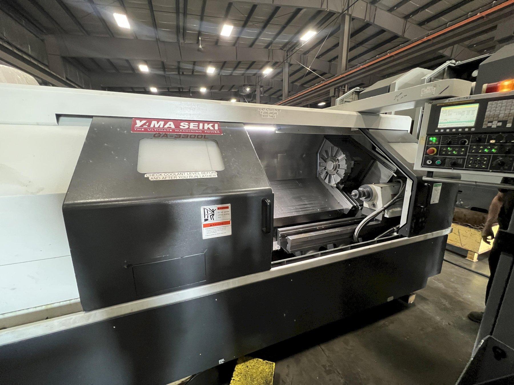 YAMA SEIKI CNC LATHE, MODEL GA-3300L, 2011