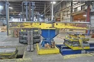 40,000# 3-Arm Coil Turnstile w/ C-Hook Slot