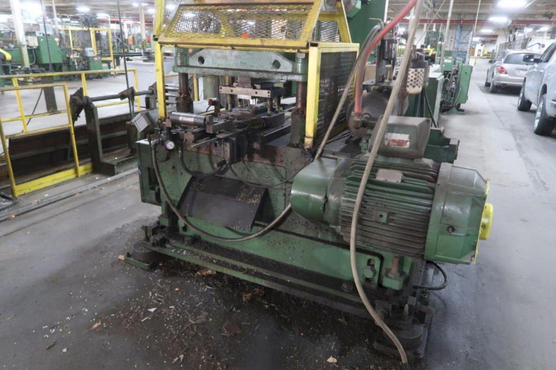 60 TON TISHKEN  4 POST CUTOFF PRESS: STOCK #73911