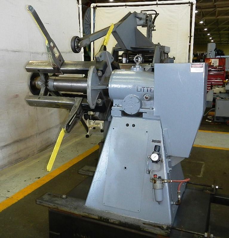 4,000 Lb. Littell Non-Motorized Uncoiler, Model 40-24