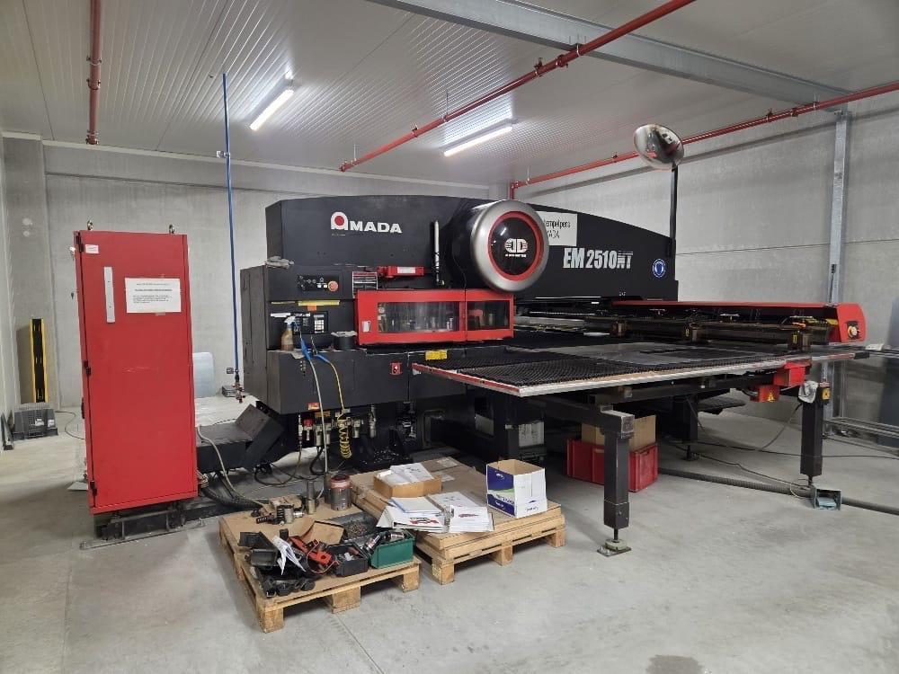Amada EM2510NT CNC Turret Punch, 2005