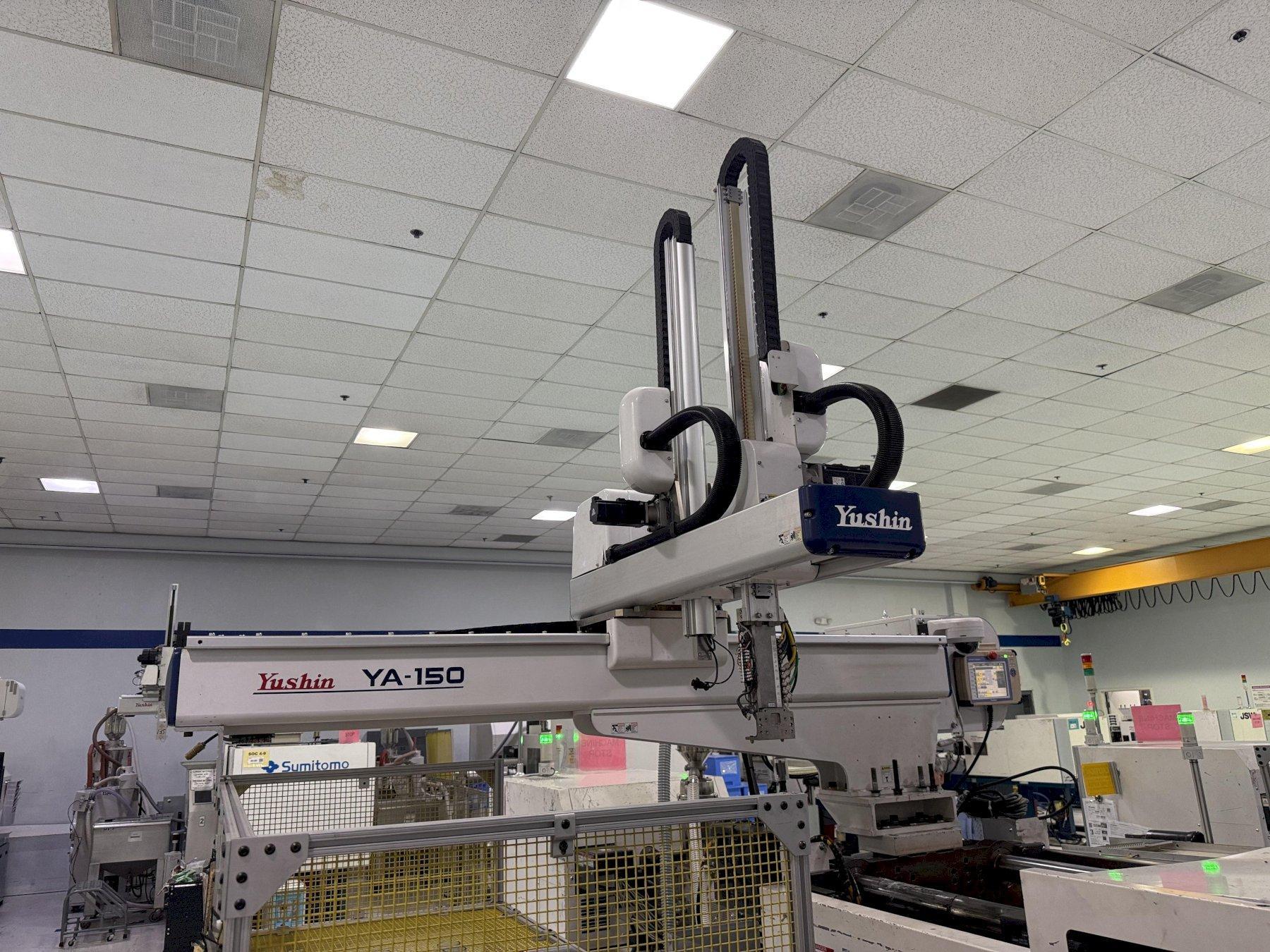 Yushin Used YA-150DL Servo Robot, 100-225 ton, yr. 2010