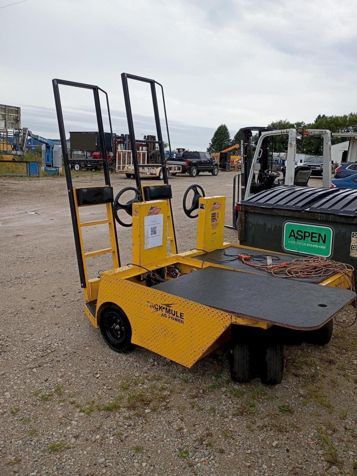 1 - PREOWNED 2017 PACK MULE SC-775-6NXG Maintenance Cart - Heavy-Duty Material Handling
