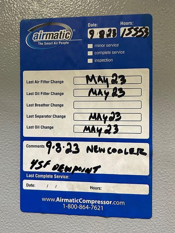 ATLAS COPCO Rotary Screw Air Compressor, Model GA37 VSD