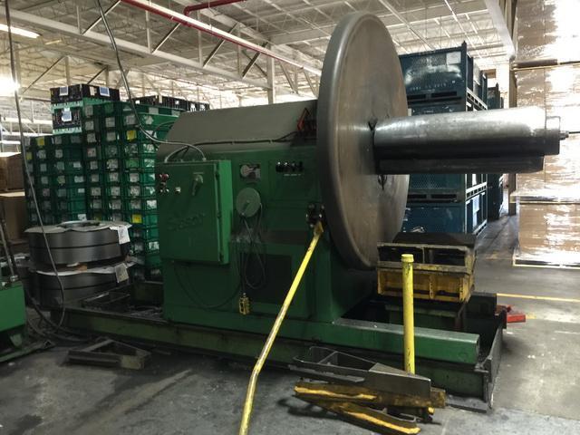 30,000# x 36" Sesco Uncoiler and Coil Car