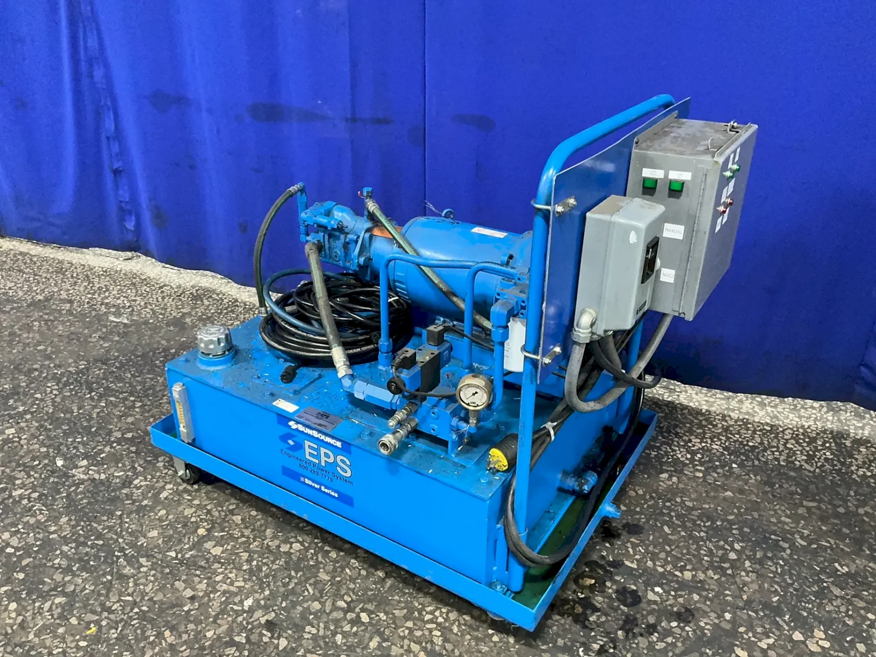 EPS 8 GPM HYDRAULIC POWER PACK  -  EPSH30D7.5P5180032-C6A-BXXX-3NH1XXXXXXXRF25XABCV2S