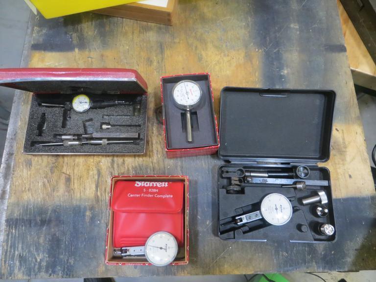Micrometers (4) Assorted Starrett and Mitutoyo- Auction Item