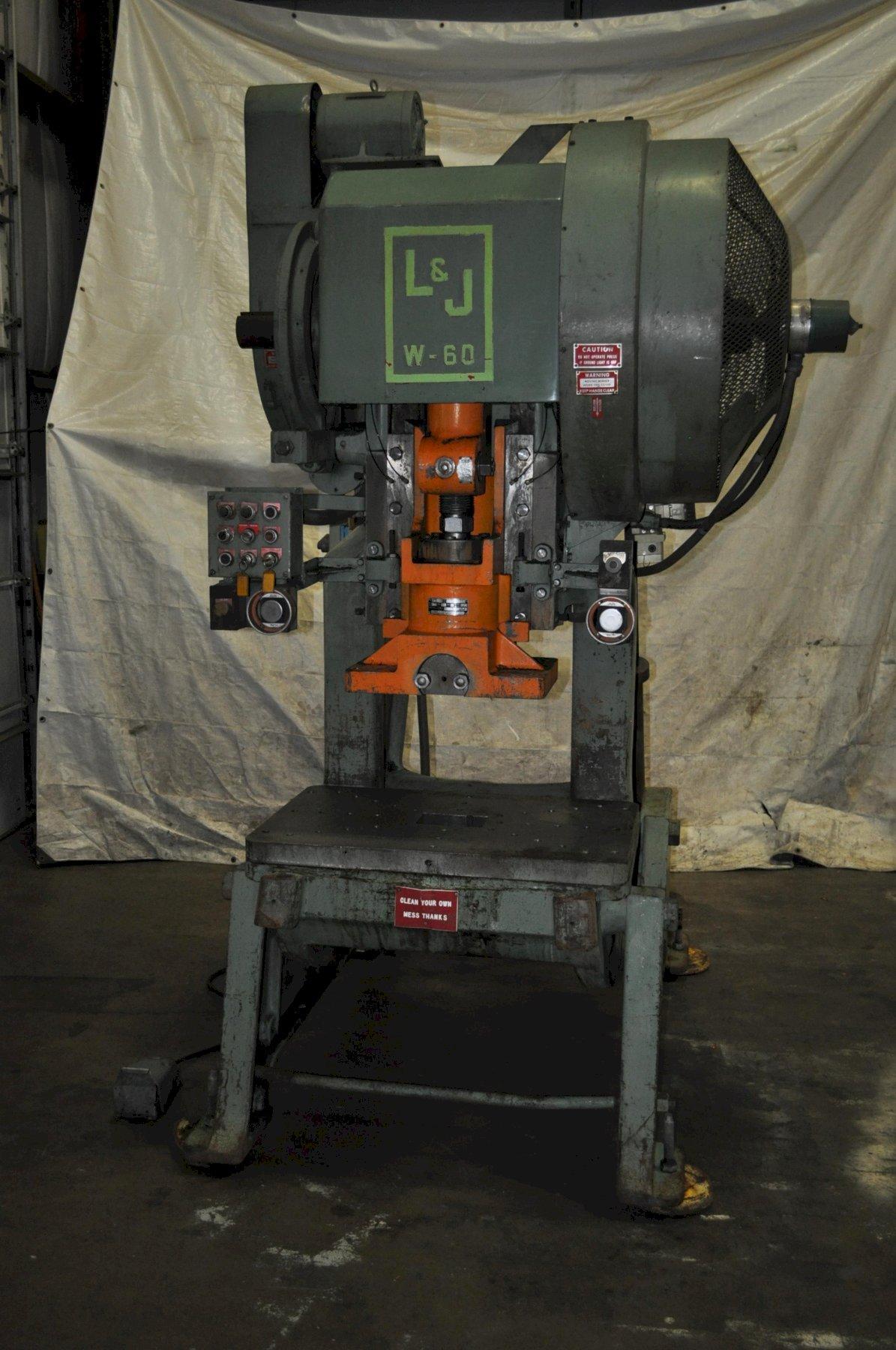 60 TON L AND J OBI PRESS