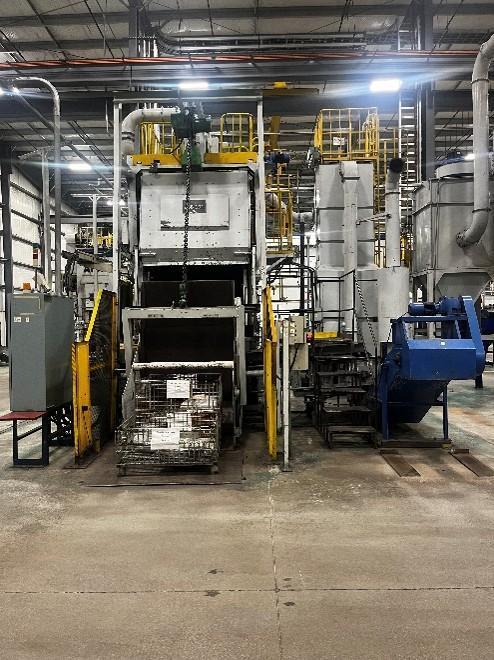 SINTO #SNB50W, BELTY TYPE BLASTING MACHINE