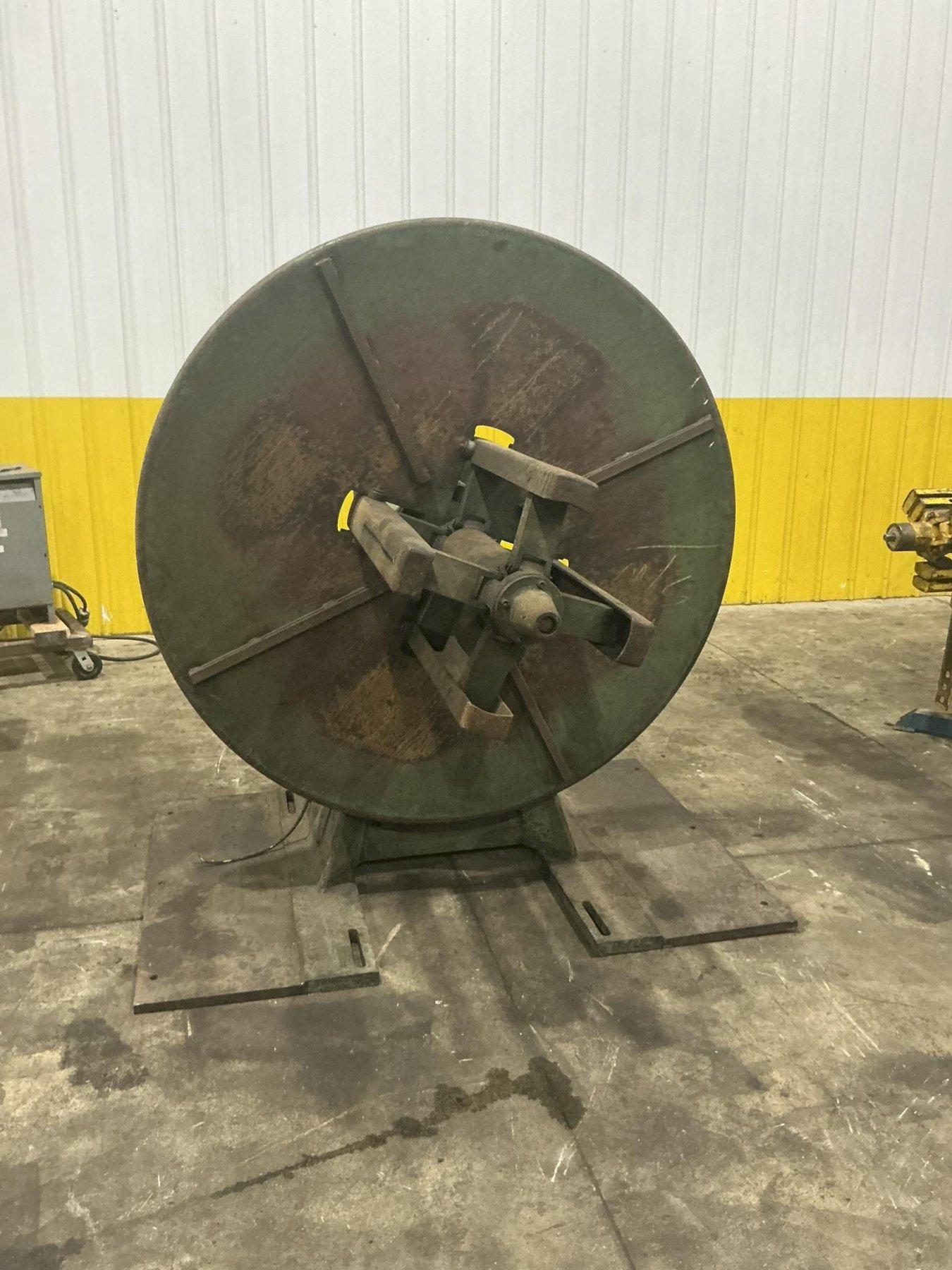 4,000 LBS X 24" LITTELL MODEL #40-24 PULL OFF COIL REEL UNCOILER: YOBRO #26130