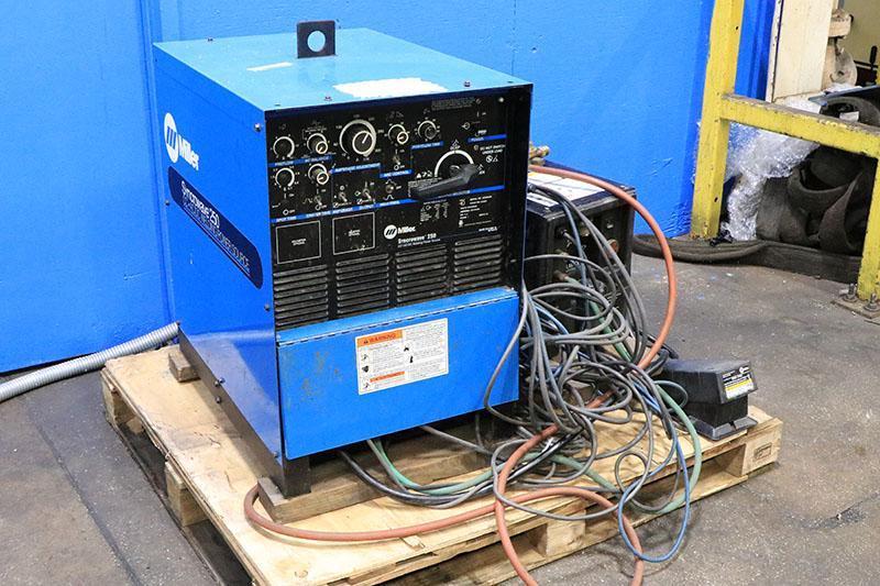 MILLER CONSTANT CURRENT AC/DC WELDING POWER SOURCE, MODEL: SYNCHROWAVE 250