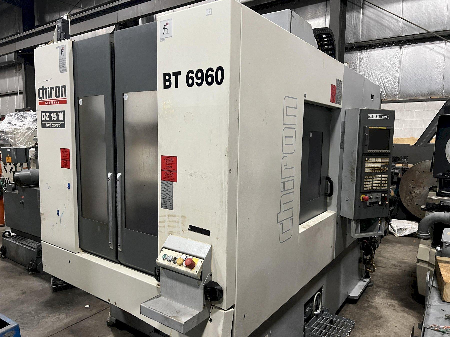 CHIRON DUAL SPINDLE VERTICAL MACHINING CENTER, MODEL DZ 15 W, 2006