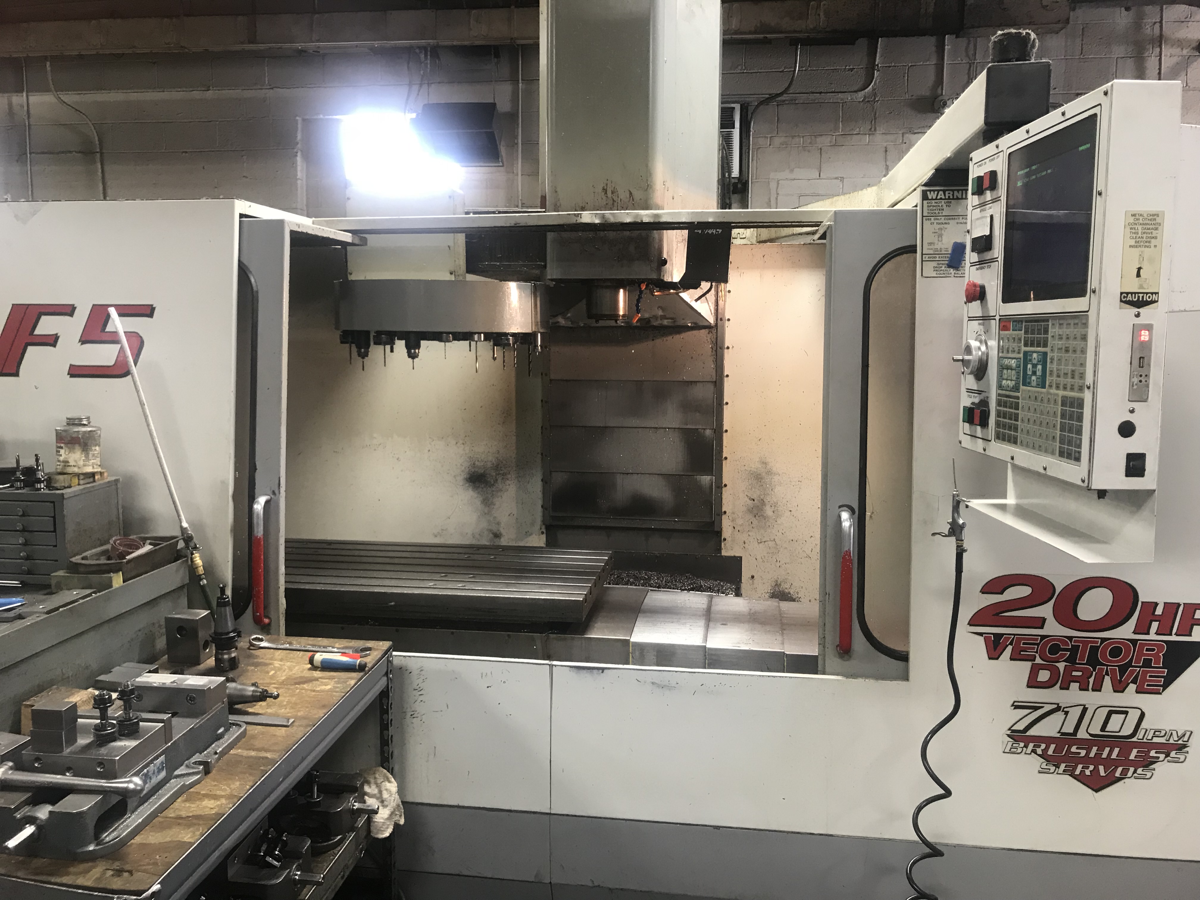Haas VF-5/40 CNC Vertical Machining Center, 50