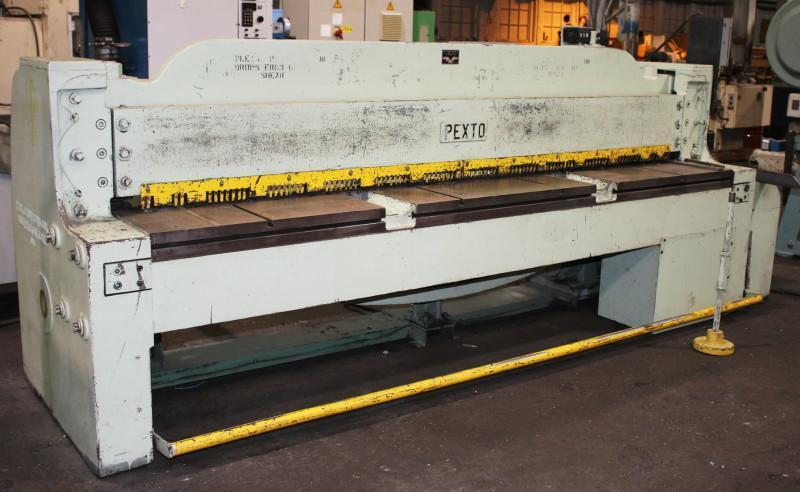 10 GA. X 120" PEXTO MODEL 10-*U-10A MECHANICAL SHEAR
