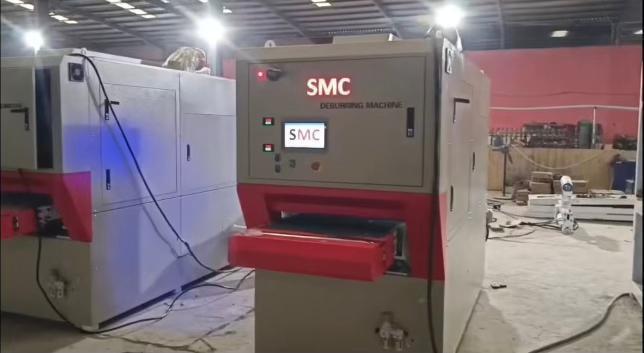 1 - NEW SMC DEBURRING MACHINE, MODEL #: SSD630
