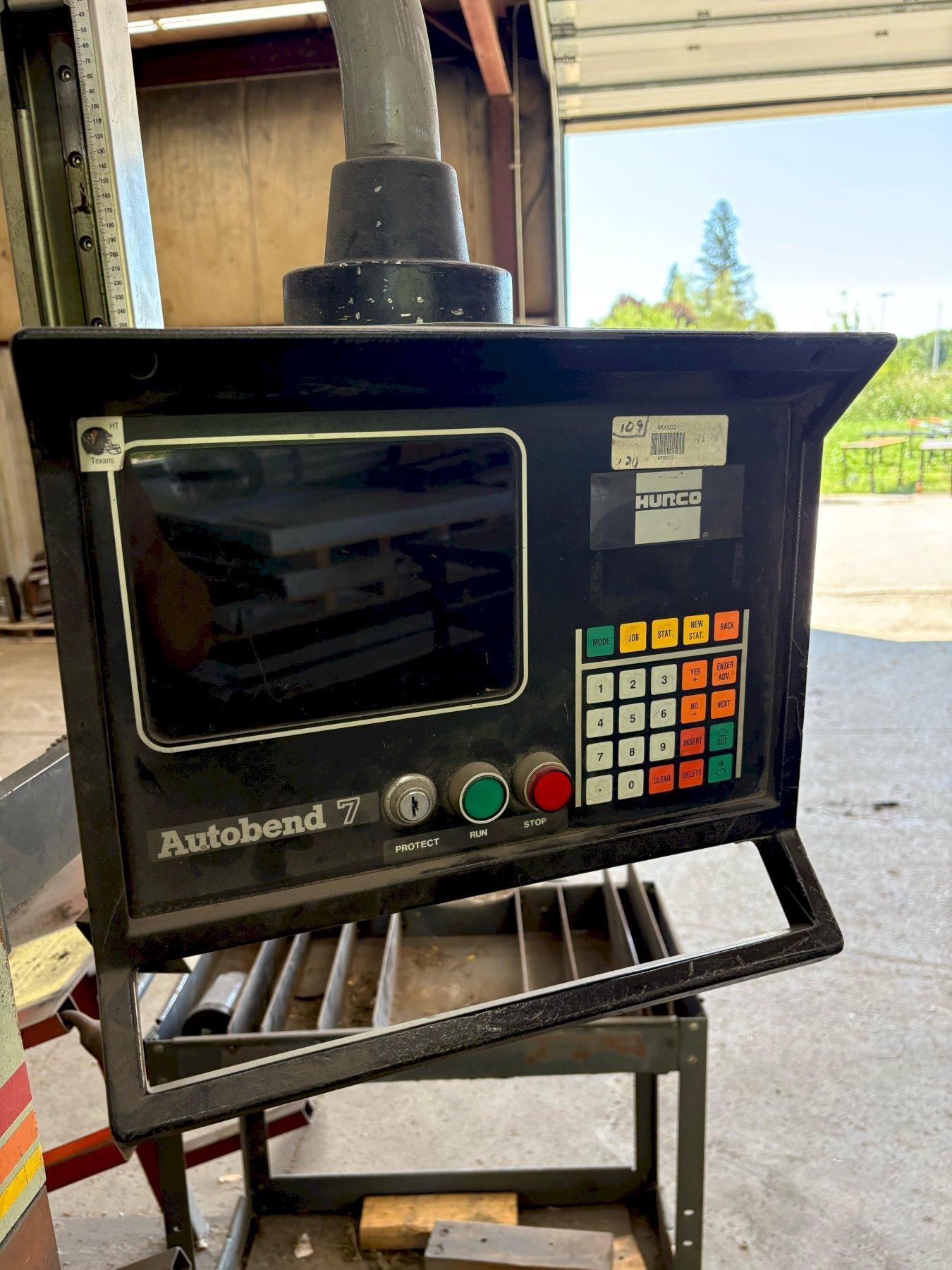 1 - PREOWNED ACCURPRESS CNC HYDRAULIC PRESS BRAKE, MODEL #: 710012, S/N: 3370