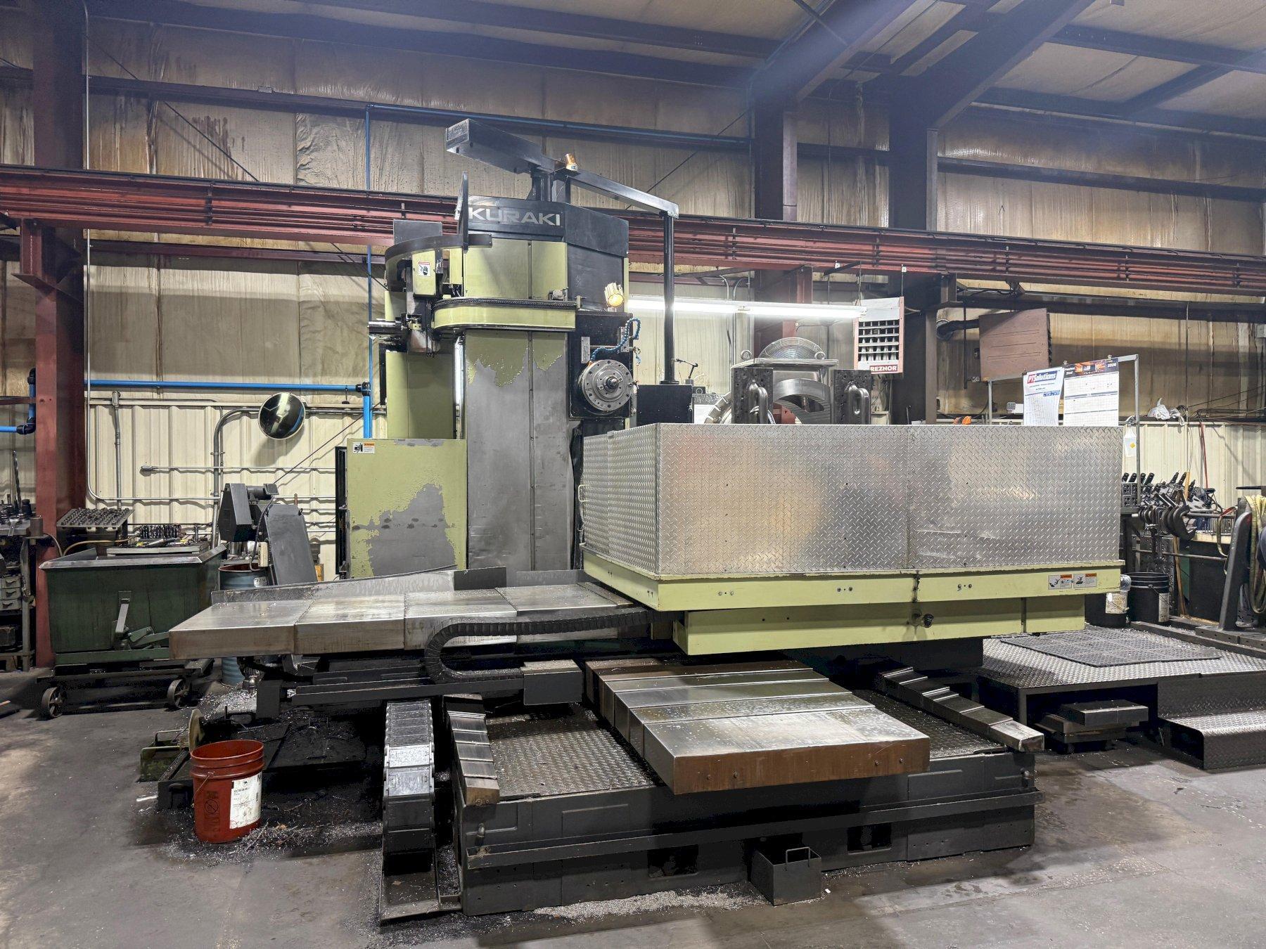 Used 1994 Kuraki KBT-11WDXA CNC Horizontal Boring Mill For Sale