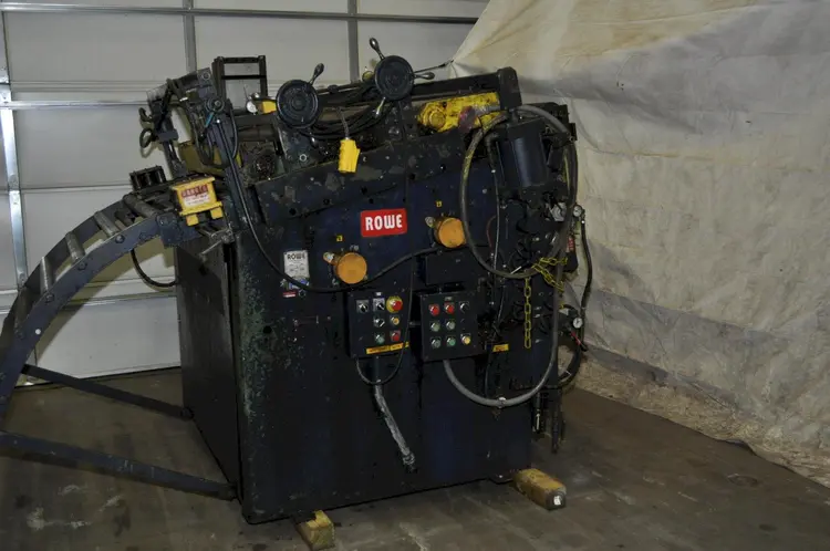 ROWE 50" X .160" STRAIGHTENER, S/N 26457, STOCK# 14266J