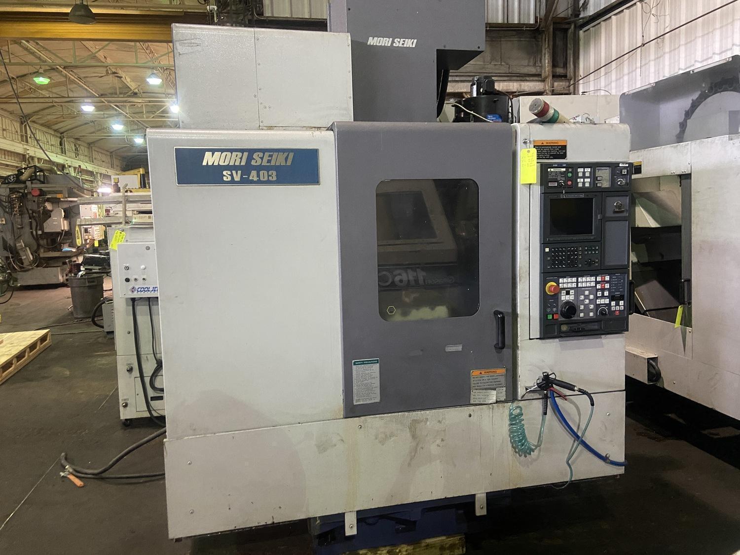 Mori Seiki SV-403 Used CNC Vertical Machining Center For Sale - 2001