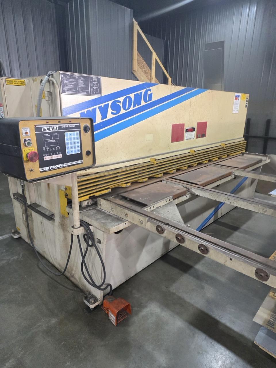 1/4″ x 10′ Wysong  H-2510 Shear, 2000