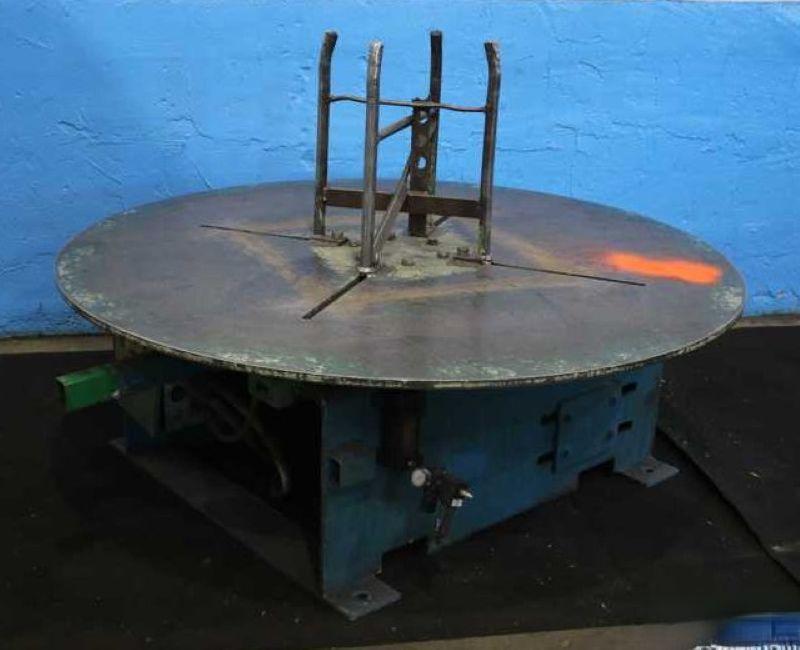 ACCRA WIRE D-60FNC PALLET TYPE POWERED WIRE PAYOFF TURNTABLE