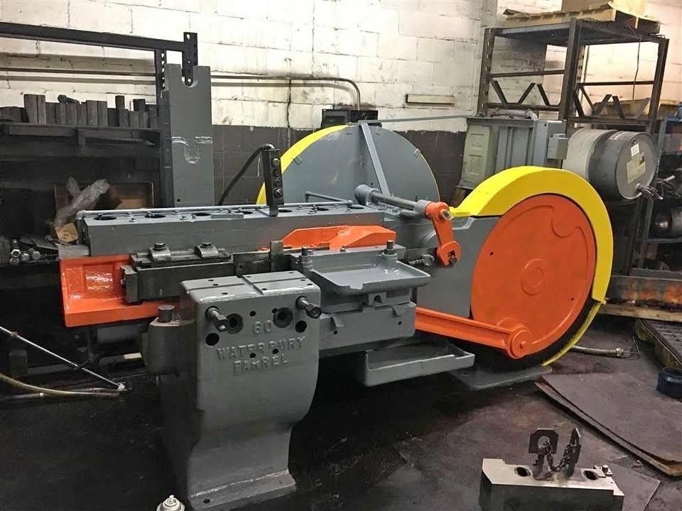 1" X 8" WATERBURY-FERREL MODEL 60 MECHANICAL THREAD ROLLER. STOCK # 0982026