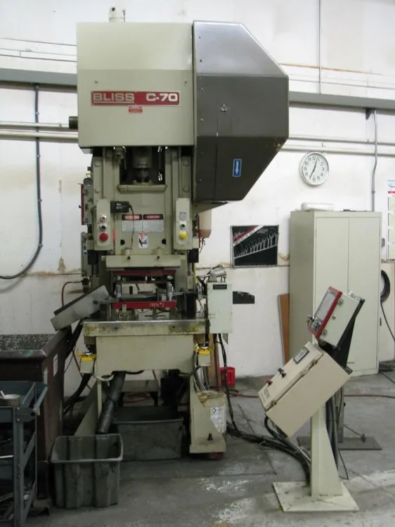 BLISS 70 TON GAP PRESS, STOCK# 13877J