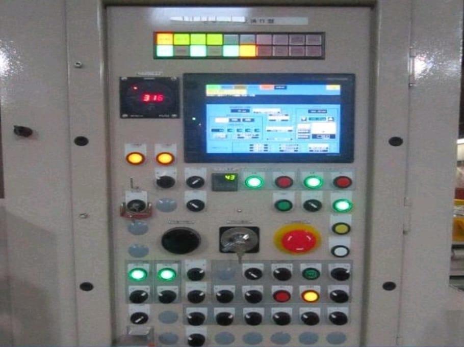 2015 Hitachi Zosen Fukui H&F 1600 Ton Straight Side Press - 4500 x 2100 mm
