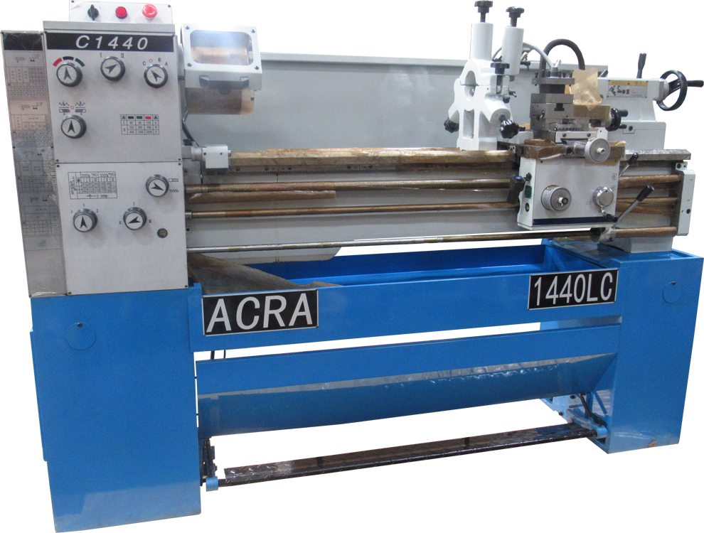14" X 40" ACRA MODEL 1440LC PRECISION GAP BED ENGINE LATHE