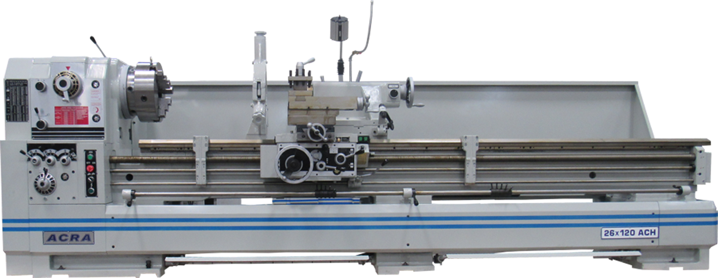26" X 120" ACRA MODEL 26120ACH PRECISION GAP BED ENGINE LATHE