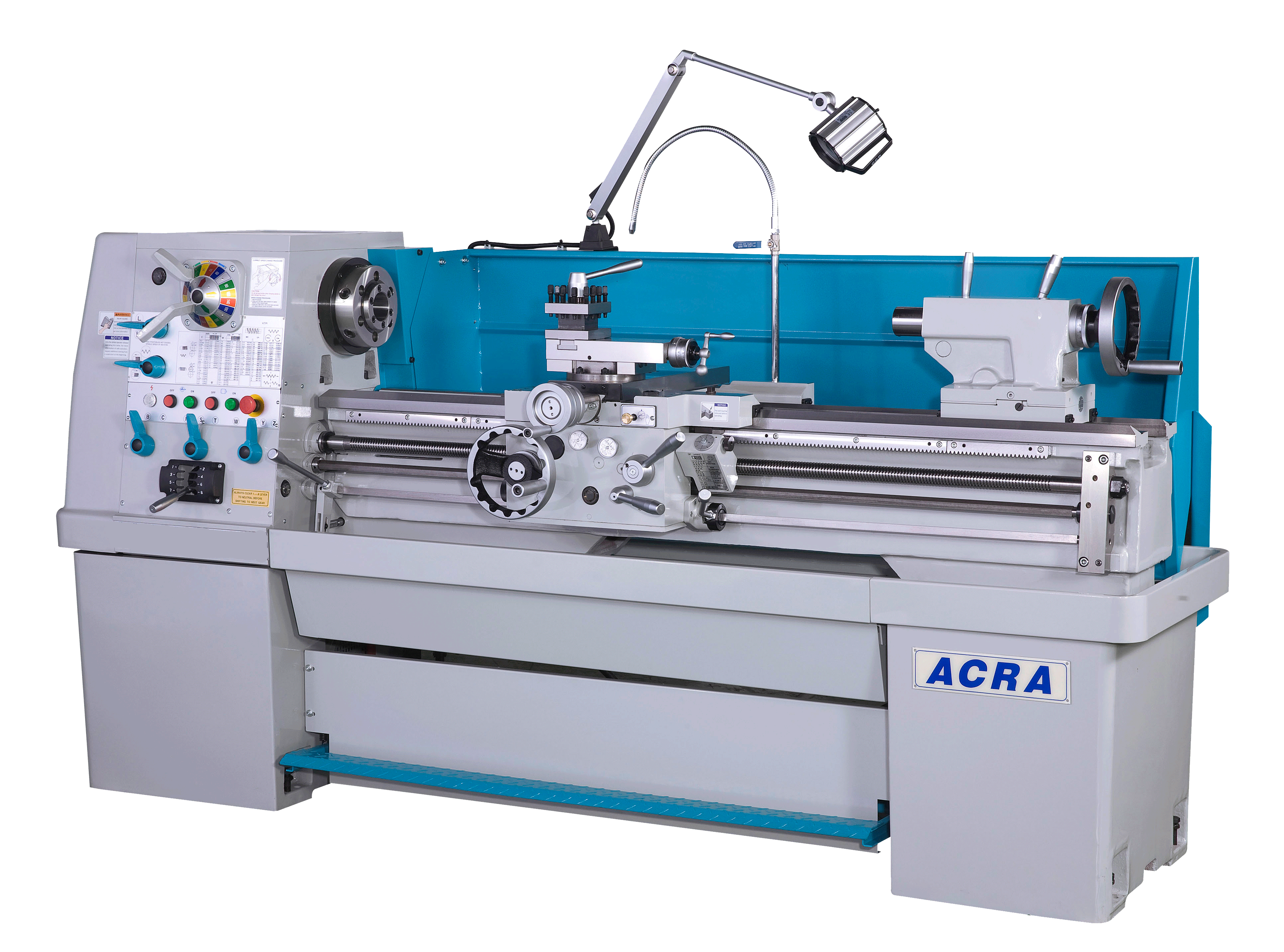 18" X 80" ACRA MODEL 1880C PRECISION GAP BED ENGINE LATHE WITH CLUTCH