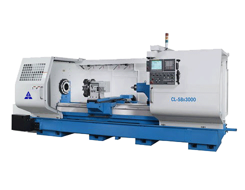 35"X160" ACRA MODEL CL-58A HOLLOW SPINDLE CNC FLAT BED LATHE WITH FANUC OITD CONTROLLER
