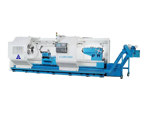 45"X240" ACRA MODEL CL-68B  HOLLOW SPINDLE CNC FLAT BED LATHE WITH FANUC OITD CONTROLLER