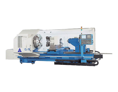 59"X240" ACRA MODEL CL-78B HOLLOW SPINDLE CNC FLAT BED LATHE WITH FANUC OITD CONTROLLER