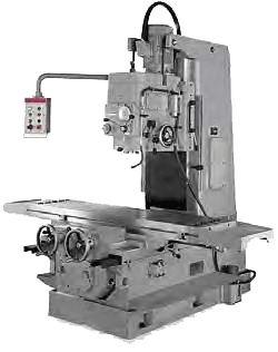ACRA MODEL 5VL HEAVY DUTY BED TYPE VERTICAL BORING & MILLING MACHINE