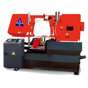 22.04” X 23.6” ACRA MODEL 6056HA FULLY AUTOMATIC DOUBLE COLUMN HYDRAULIC BANDSAW