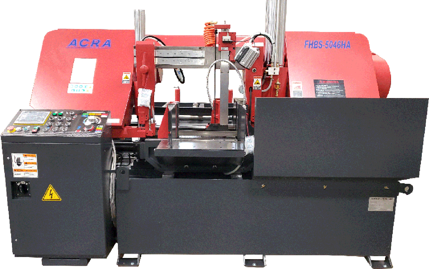 18.11” X 19.68” ACRA MODEL 5046HA FULLY AUTOMATIC DOUBLE COLUMN HYDRAULIC BANDSAW
