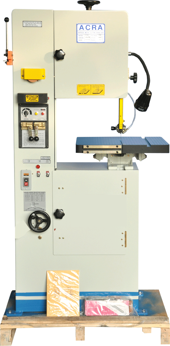ACRA MODEL KB-36 VERTICAL MANUAL METAL CUTTING BANDSAW