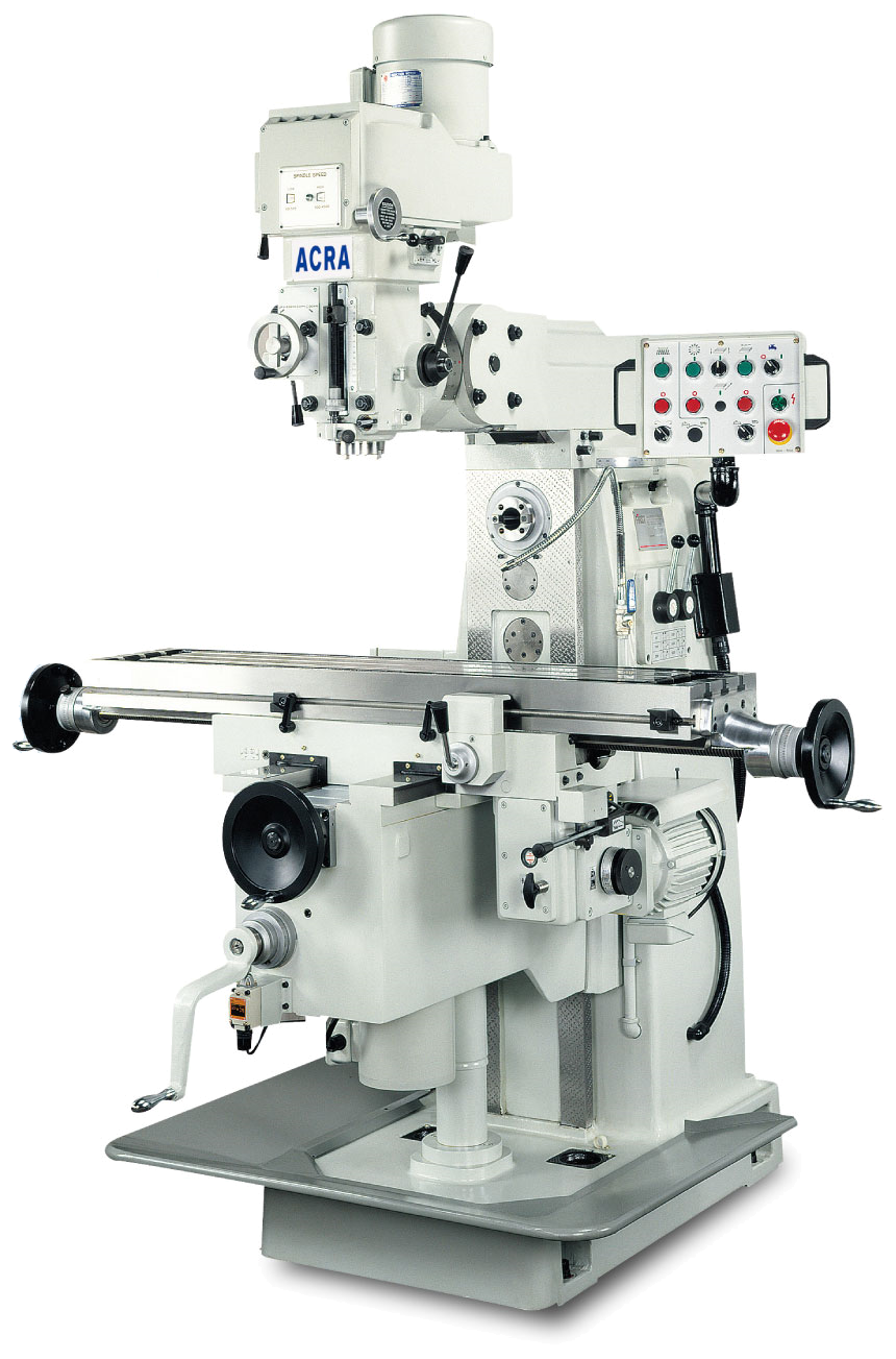 ACRA MODEL LC-25VH VERTICAL & HORIZONTAL VARIABLE SPEED MILLING MACHINE