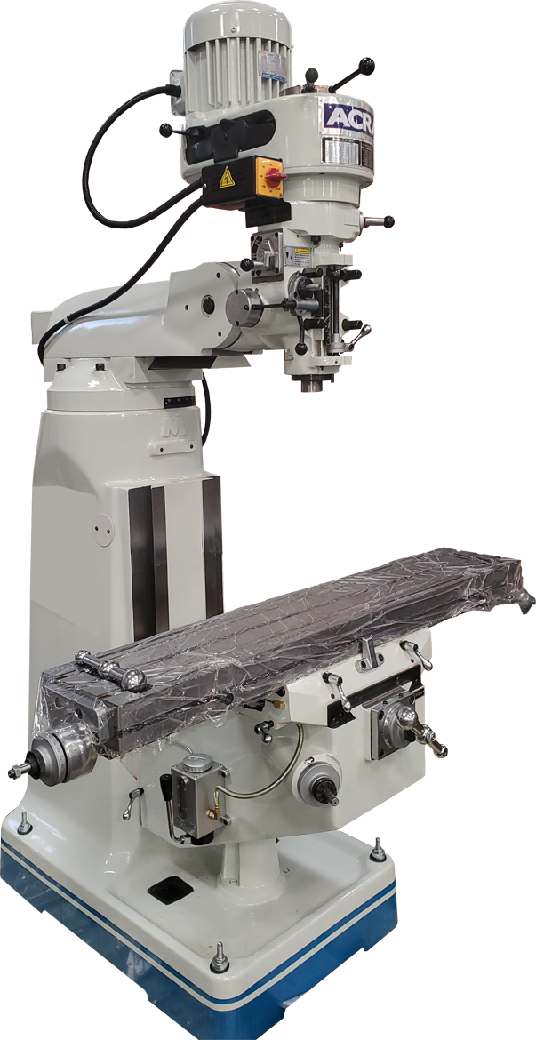 ACRA MODEL 2S VERTICAL STEP PULLEY MILLING MACHINE