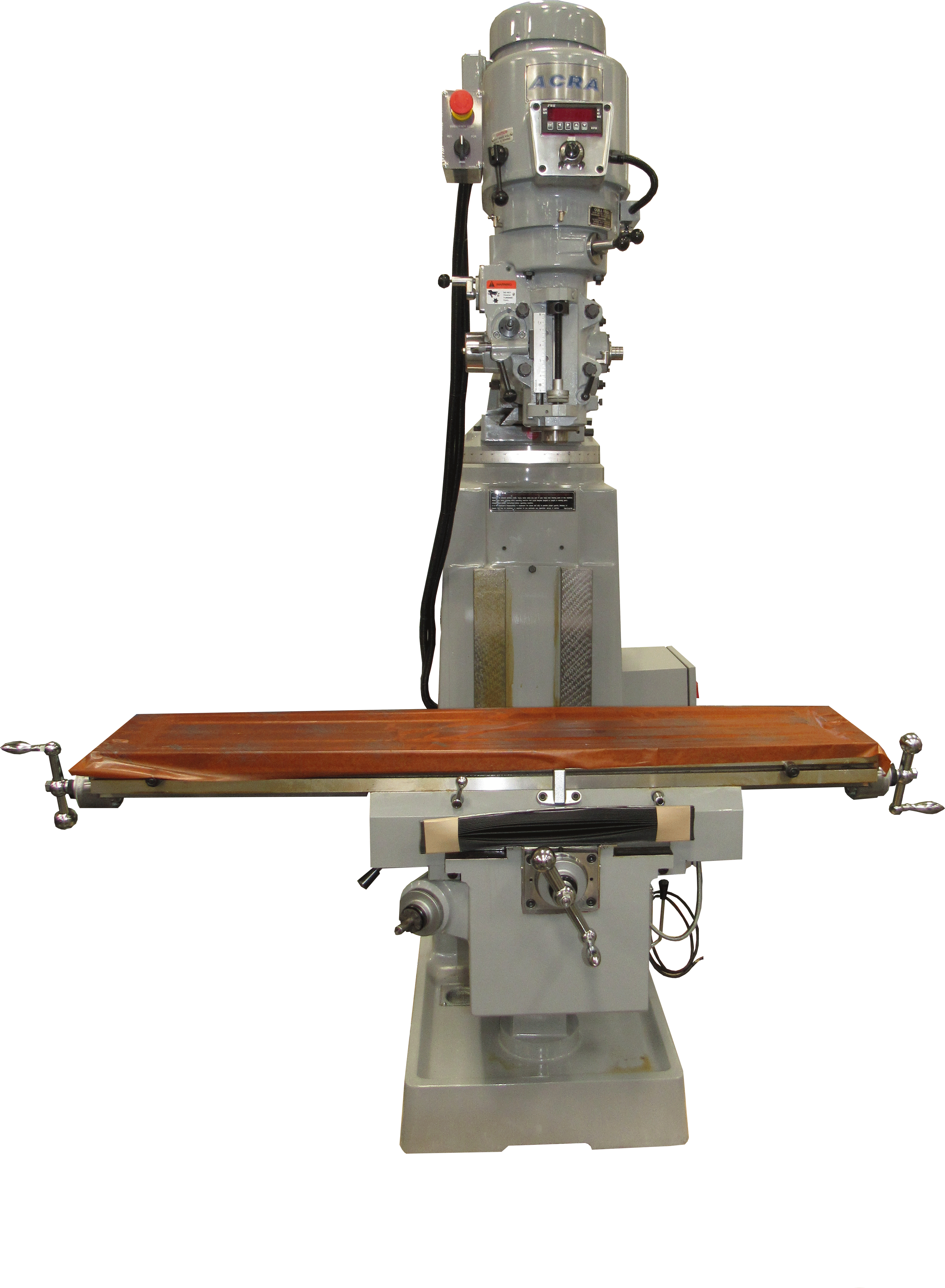 ACRA MODEL LCTM-1 A/C INVERTER VERTICAL VARIABLE SPEED MILLING MACHINE