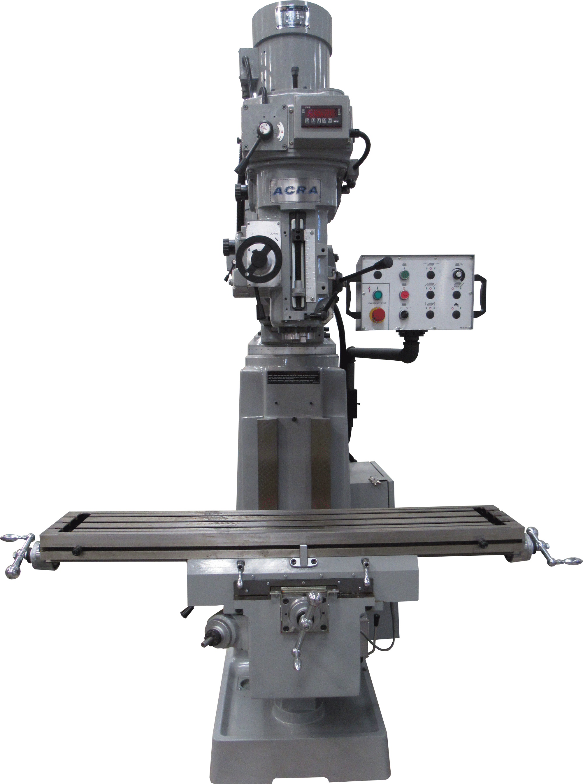 ACRA MODEL LCTM-3AC VERTICAL VARIABLE SPEED MILLING MACHINE WITH A/C INVERTER DRIVE