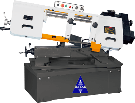 10" X 18" ACRA MODEL RF-1018SRV VARIABLE SPEED HORIZONTAL BANDSAW WITH SWIVEL HEAD