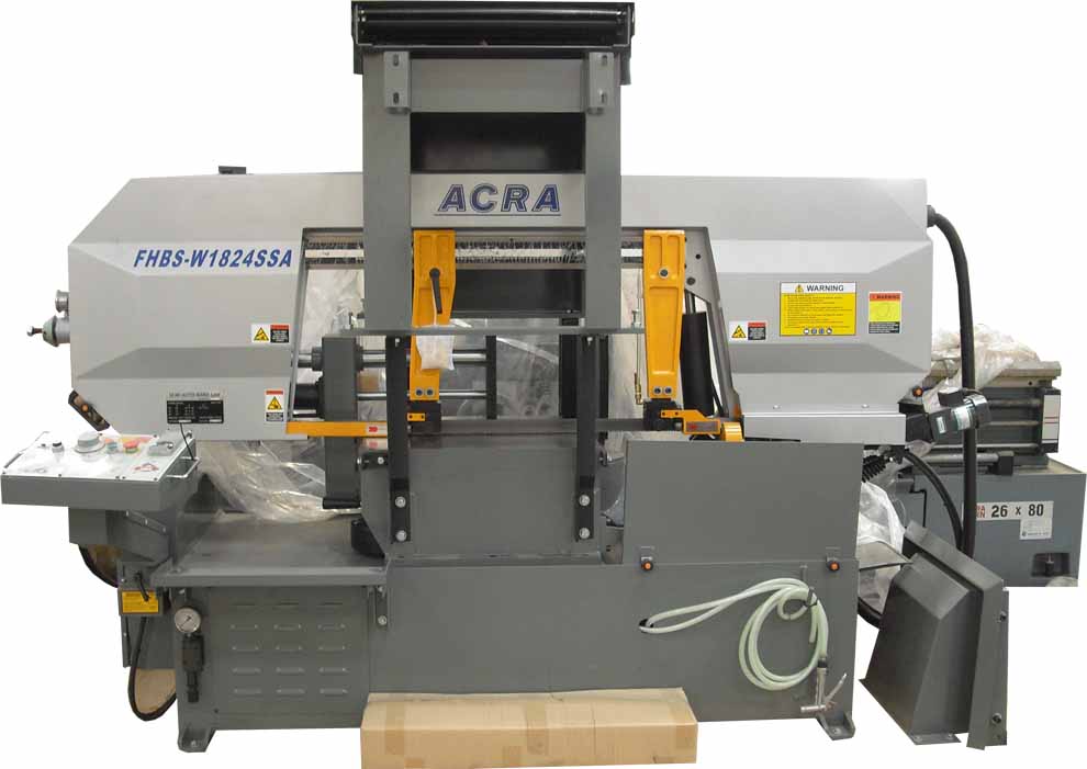 ACRA MODEL W1824SSA SEMI-AUTO HORIZONTAL MITER CUTTING BANDSAW