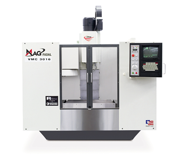 Fadal R-Line VMC 3016DC Eco Series Fadal MP Cntrl., ATC 21, 15 HP, XYZ Axis 30"x16"x20", Rigid Tapping.