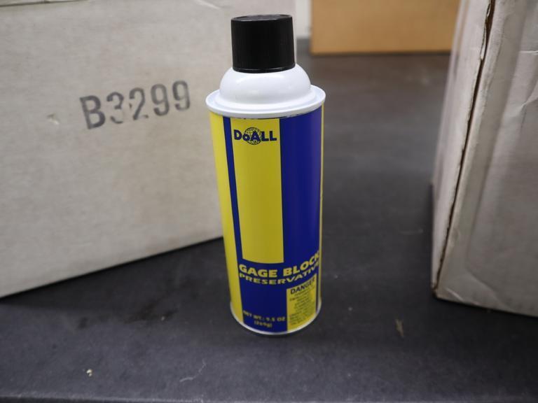 DoAll Aerosol Gauge Block Preservative 18 Cans- Auction Item
