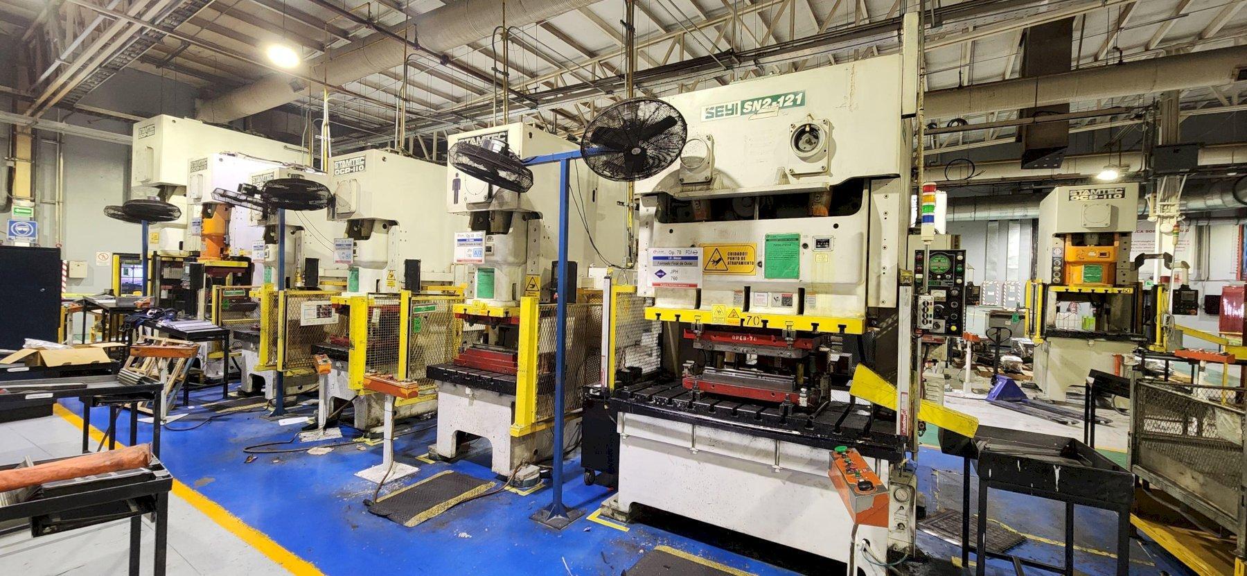 121 Ton SEYI Gap Press