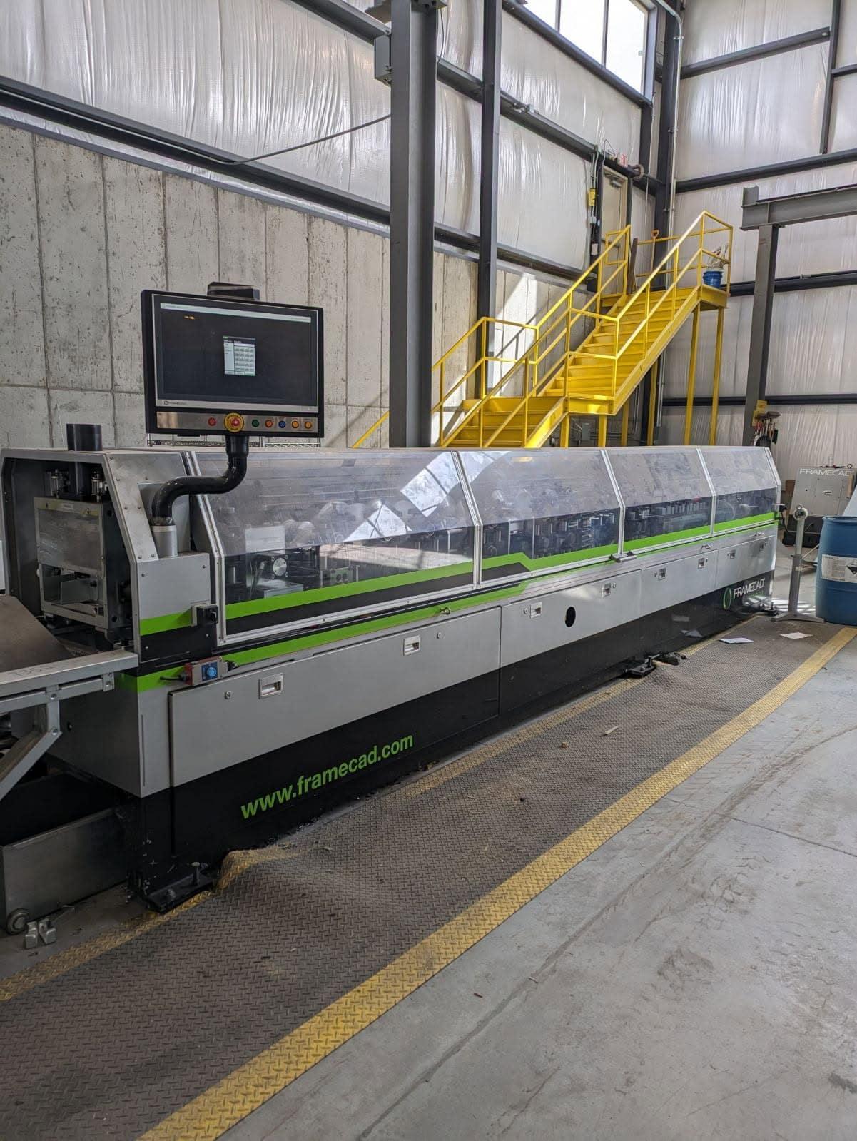 Framecad TF550H Frame, Truss & Joist Rollformer System, 2019 – LOW HOURS